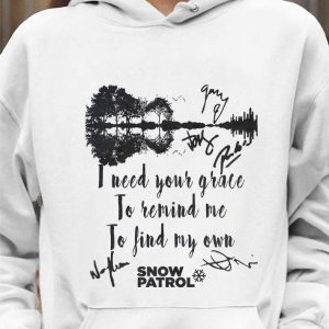 Premium Chasing Cars Snow Patrol I Need Your Grace To Remind Me To Find My Own shirt 3