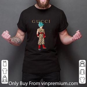 Official Songoku Super Saiyan Blue Gucci shirt 2
