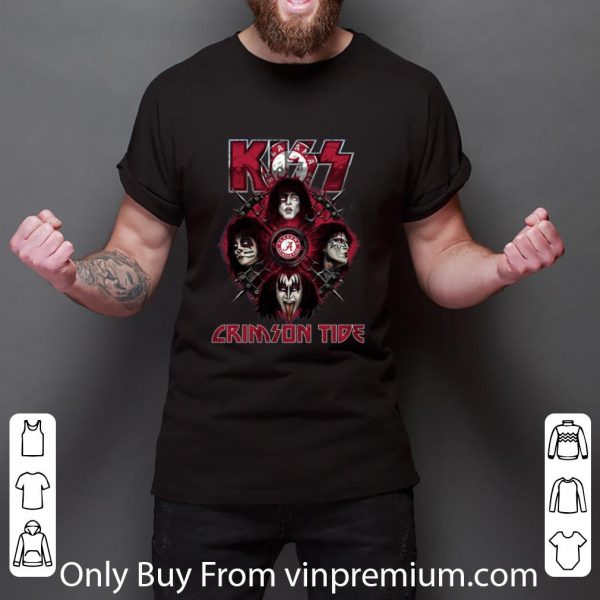 Premium KISS Band Crimson Tide Alabama Crimson Tide shirt