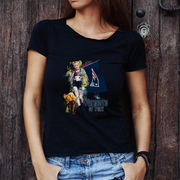 Pretty Harley Quinn New England Patriots Of Prey shirt