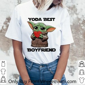 Pretty Baby Yoda Best Boyfriend Valentine's Day shirt 2