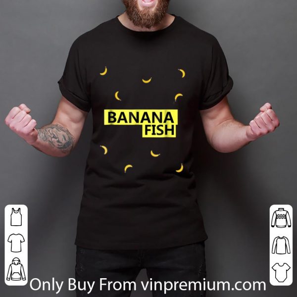 Original Banana Fish Fish 2019 Anime New Year Banana Xl Xxl L shirt