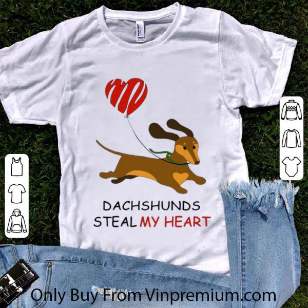 Nice Dachshunds Steal My Heart shirt