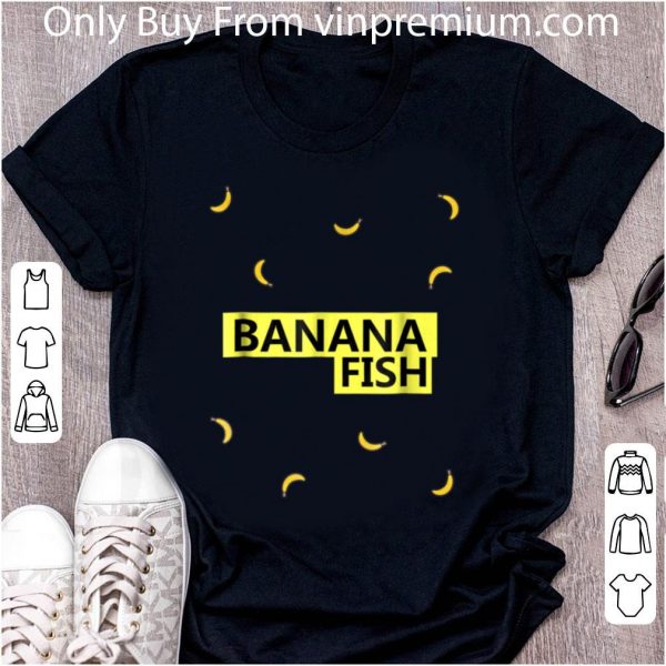 Original Banana Fish Fish 2019 Anime New Year Banana Xl Xxl L shirt