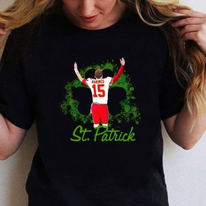Best 15 Patrick Mahomes St. Patrick’s day Kansas City Chiefs Shirt 1