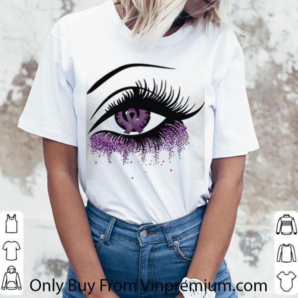 Hot Eyes Domestic Violence Awareness Ribbon shirt