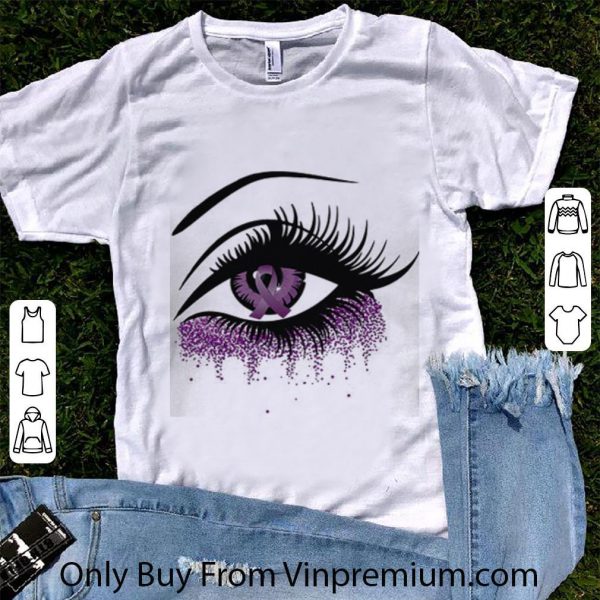 Hot Eyes Domestic Violence Awareness Ribbon shirt