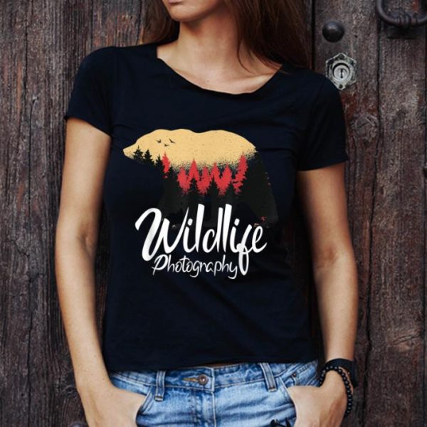 Nice Wildlife Photography Bear Wildlife Photographer T- shirt
