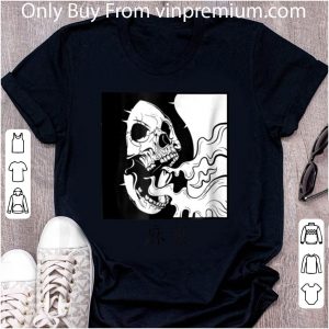 Pretty Minimalist Japanese Skull Dope shirt 1