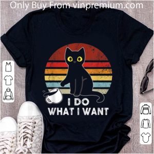 Original Vintage Retro Cat I Do What I Want shirt 1