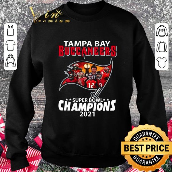 Best Tampa Bay Champions Super Bowl The Buccaneers Win Super Bowl 2021 Shirt