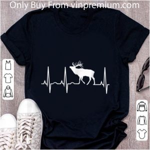 Premium Elk Heartbeat - Best Elk Lover Men Women Kids shirt 1