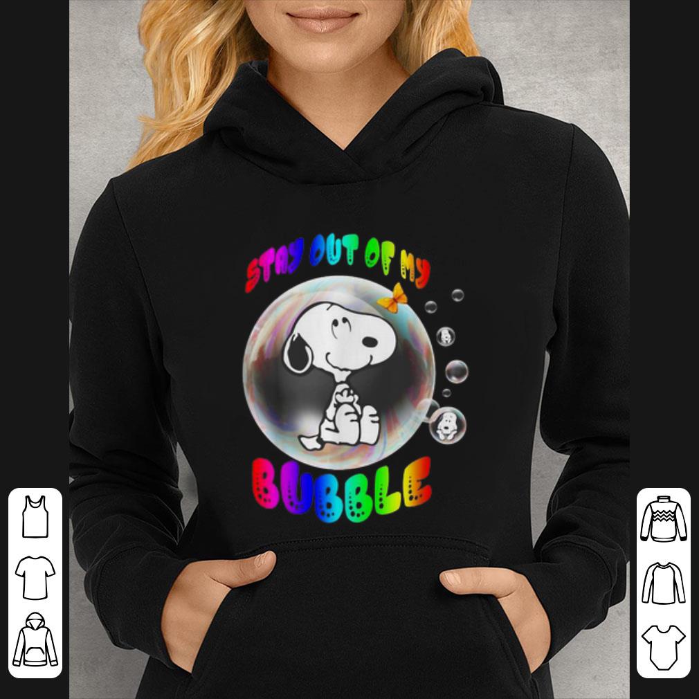 Official Snoopy Stay Out Of My Bubble shirt 95904c00 official snoopy stay out of my bubble shirt 4 - Official Snoopy Stay Out Of My Bubble shirt