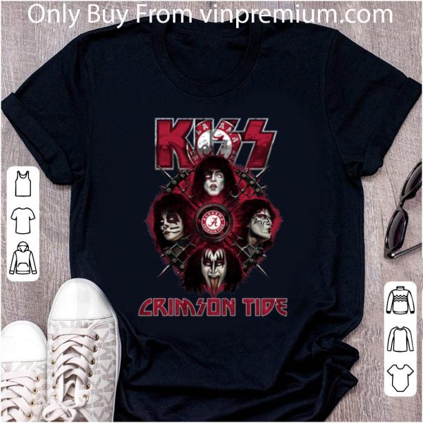 Premium KISS Band Crimson Tide Alabama Crimson Tide shirt
