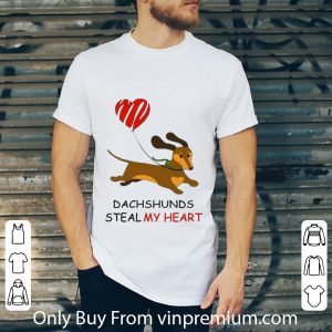 Nice Dachshunds Steal My Heart shirt 1