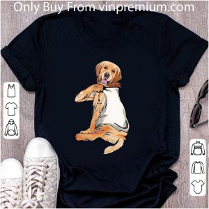 Original Golden Retriever Tattoos I Love Mom shirt 1