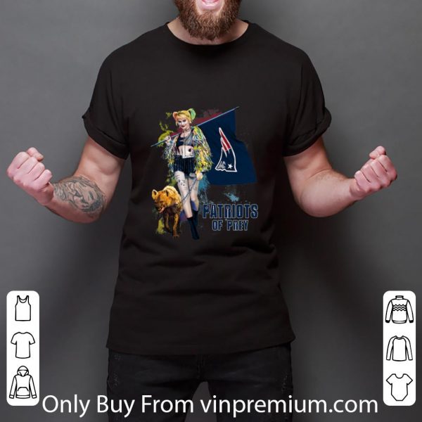 Pretty Harley Quinn New England Patriots Of Prey shirt