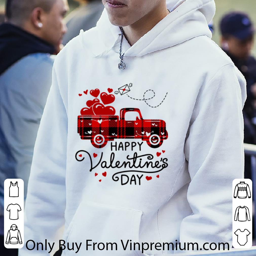 Top Happy Valentine's Day Red Plaid Truck Heart shirt c3d9863f top happy valentine s day red plaid truck heart shirt 4 - Top Happy Valentine's Day Red Plaid Truck Heart shirt