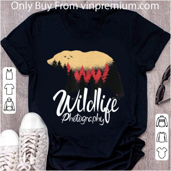 Nice Wildlife Photography Bear Wildlife Photographer T- shirt