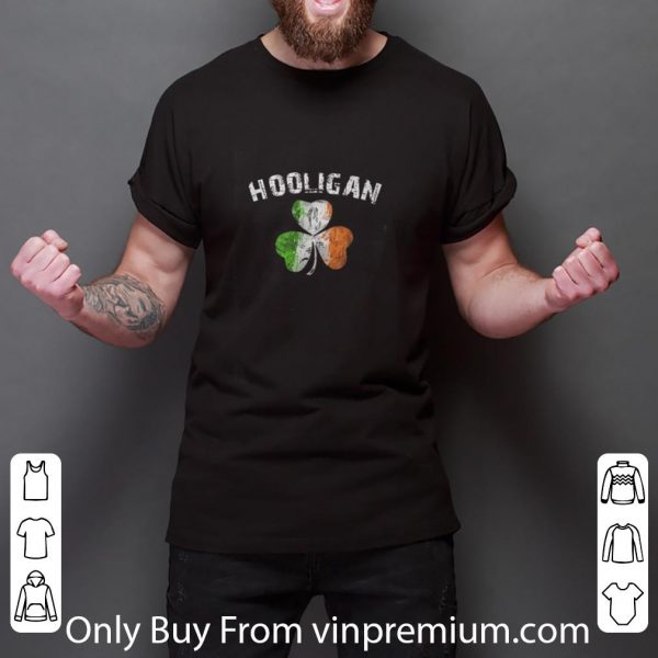 Premium Hooligan Irish Shamrock shirt