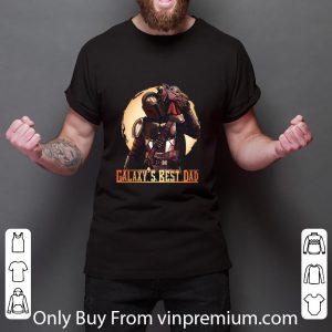 Nice The Mandalorian and Baby Yoda Galaxy’s Best Dad Star Wars shirt 2