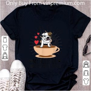 Official I Like Coffee My English Bulldog And Maybe 3 People shirt 1