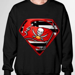 Premium Tampa Bay Buccaneers Superman American Flag Super Bowl Shirt 2