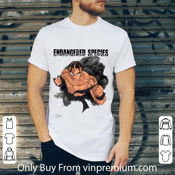 Official Against All Odds Endangered Species shirt