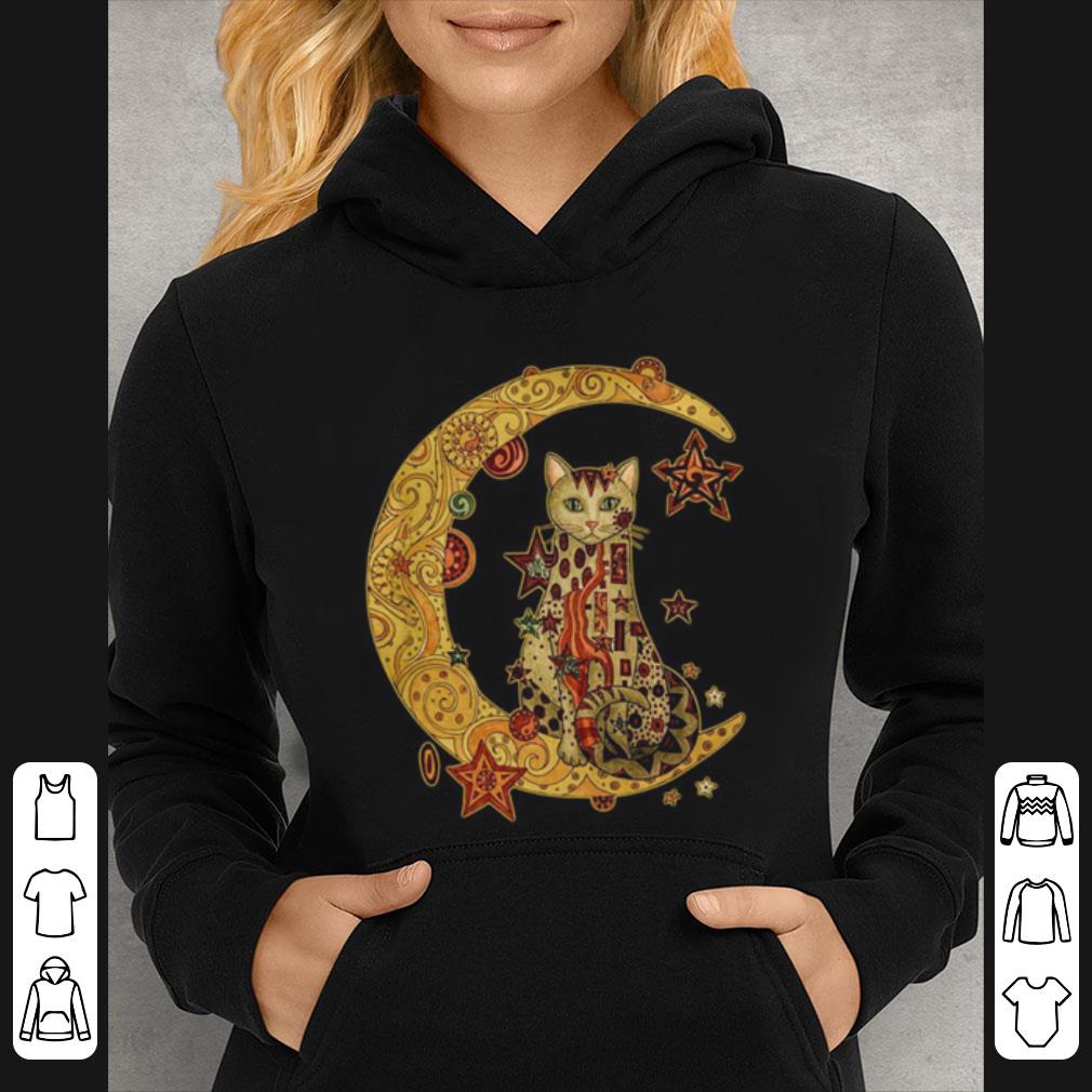 Hot Gustav Klimt Cat On The Moon shirt 0b3d9efc hot gustav klimt cat on the moon shirt 4 - Hot Gustav Klimt Cat On The Moon shirt