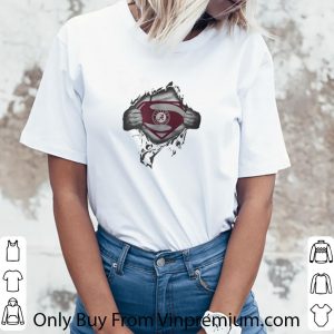 Hot Superman Alabama Crimson Tide Inside Me shirt 2