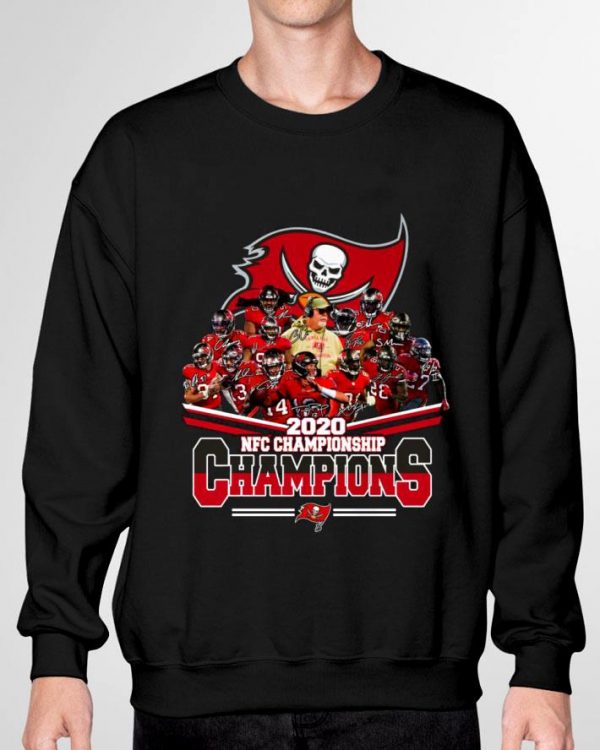 Awesome Tampa Bay Buccaneers 2020 NFC Championship Champions shirt