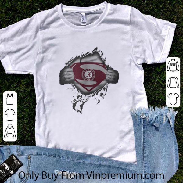 Hot Superman Alabama Crimson Tide Inside Me shirt