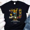 Premium 007 James Bond 59th anniversary 1962-2021 signatures thank you for the memories shirt
