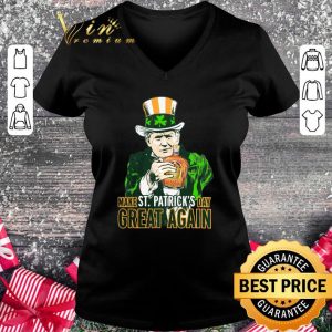 Awesome Donald Trump Crown Royal make St. Patrick’s day great again shirt 1