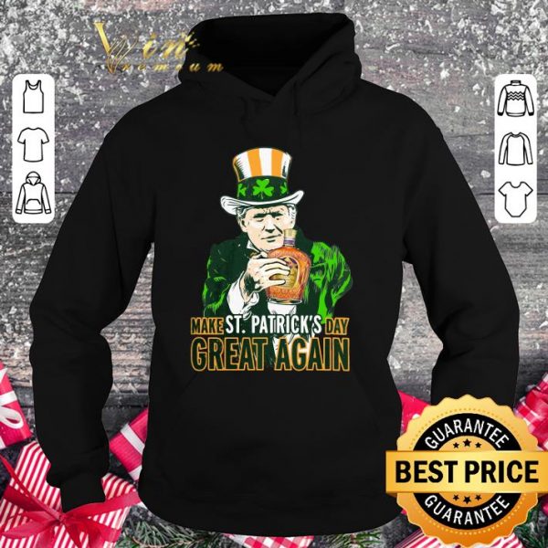 Awesome Donald Trump Crown Royal make St. Patrick’s day great again shirt