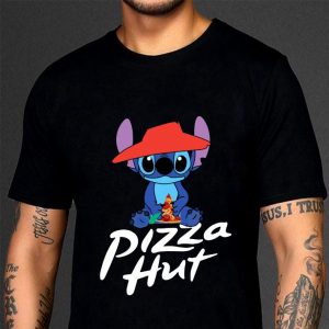 Best Stitch mashup Pizza Hut shirt 2