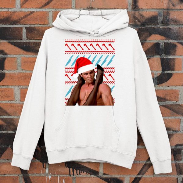 Official Patrick Bateman American Psycho ugly Christmas sweater shirt