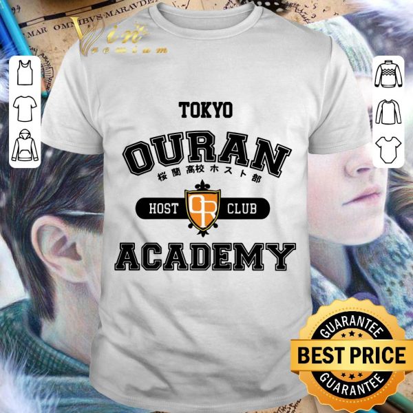 Official Tokyo Ouran Host Club Academy shirt