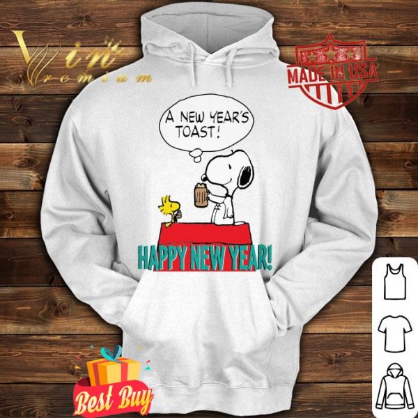 Premium Snoopy A New Years Toast Happy New Years shirt