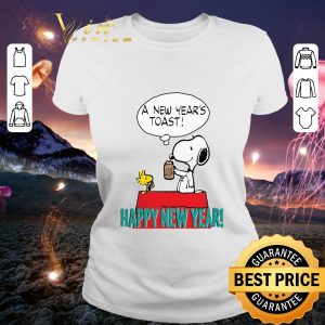 Premium Snoopy A New Years Toast Happy New Years shirt