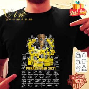 Hot Borussia Dortmund Champions national cup Cup 2020 - 2021, Borussia Dortmund pokalsieger 2021 shirt 1