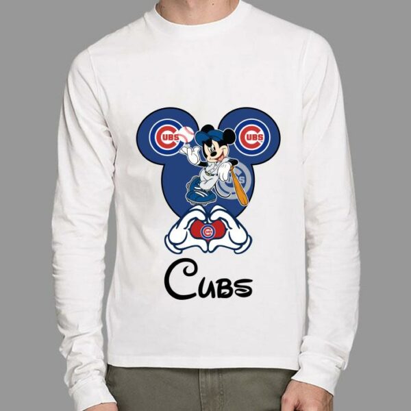 Funny Mickey Mouse Baseball Chicago Cubs shirt