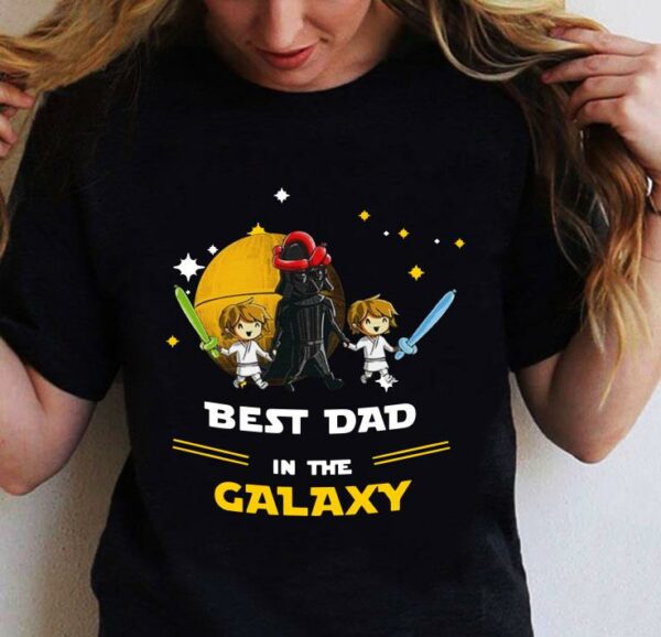 Star Wars Darth Vader Best Dad In The Galaxy Father's Day1 shirt