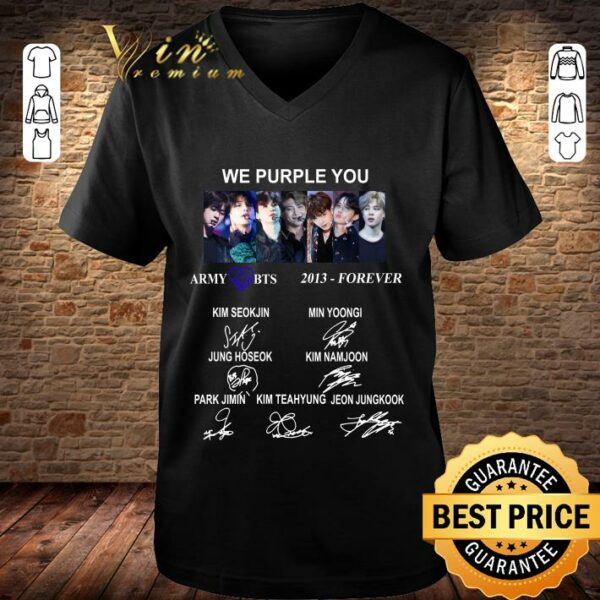 Original We Purpel You BTS shirt