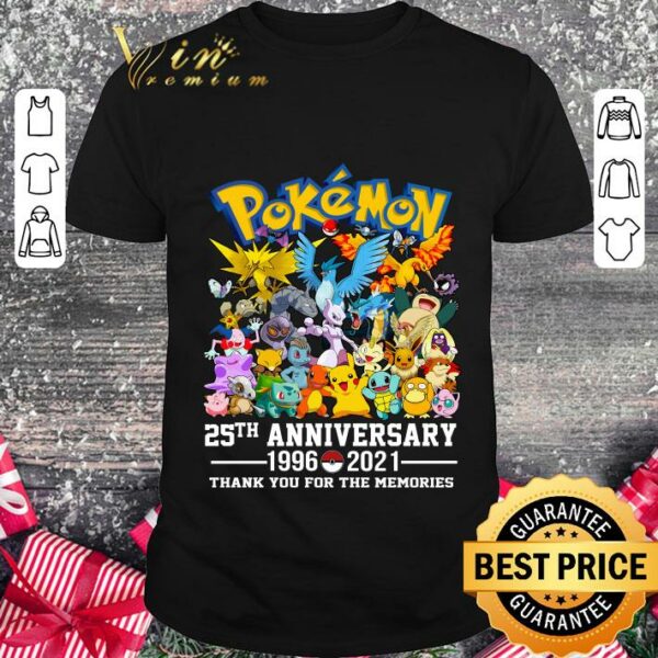 Awesome Pokémon's 25th anniversary,pokemon birthday,funny quotes shirt
