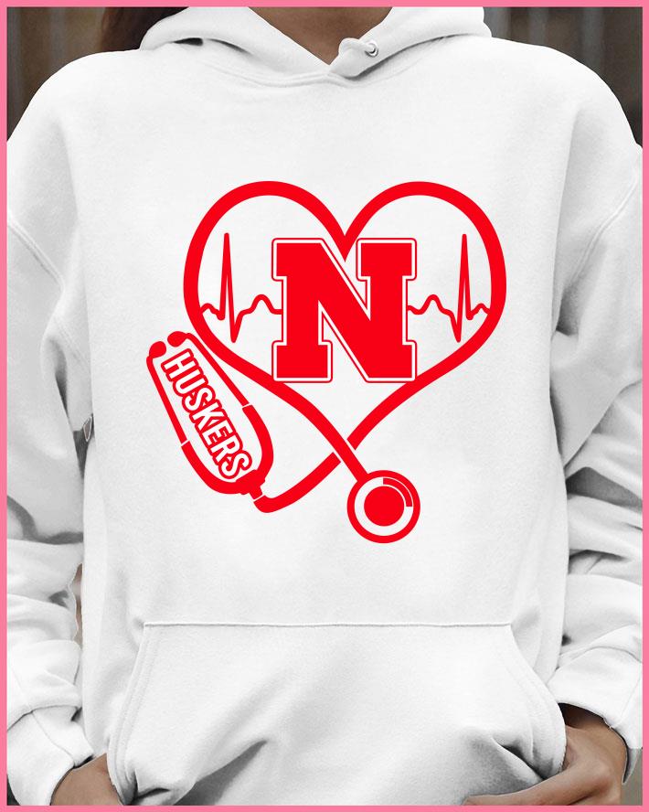 Premium Love Nebraska Cornhuskers Stethoscope Heartbeat nurse shirt 72883b4d love nebraska cornhuskers stethoscope heartbeat nurse shirt 4 - Premium Love Nebraska Cornhuskers Stethoscope Heartbeat nurse shirt