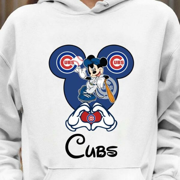 Funny Mickey Mouse Baseball Chicago Cubs shirt
