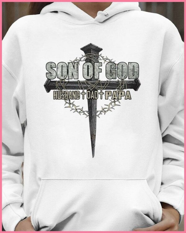 Hot SON OF GOD Grandpa Best Papa dad gifts husband gifts grandpa shirt