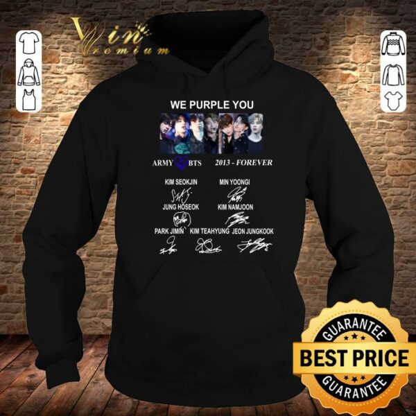 Original We Purpel You BTS shirt