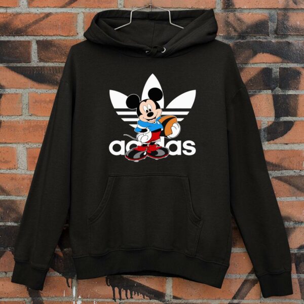 Premium Adidas Logo Rugby Mickey Mouse Disney Sports shirt